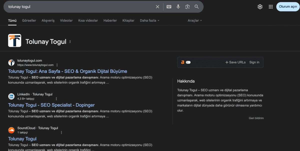 Google Knowledge Panel Kazanma Hikayem: SEO’da Kişisel Markalaşma Sanatı